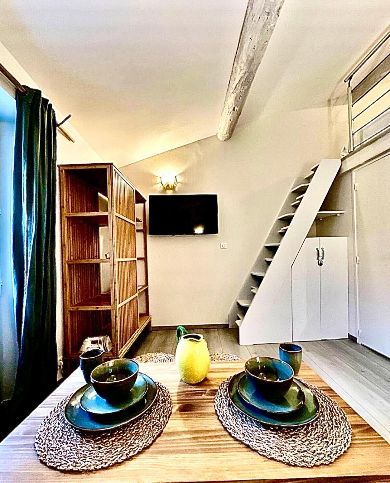 Cozy Studio Le Cedre, Port De Saint Tropez Eksteriør bilde